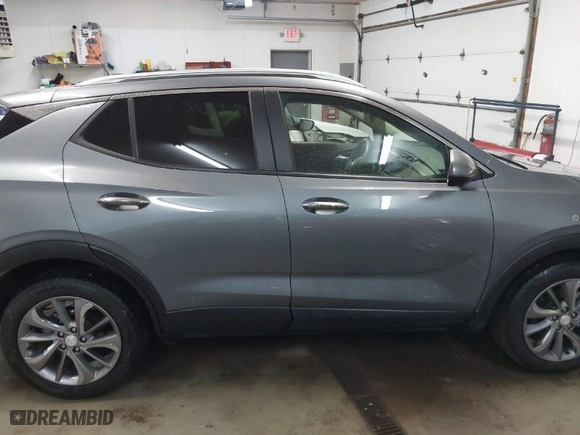 2022 Buick Encore GX Select with VIN KL4MMDSLXNB046591, listed as a IAAI auction lot 41617719 with NaN miles. Bid and sale history available at carsss.com. Image 14.