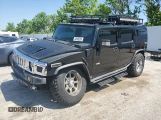 2006 Hummer H2 z VIN 5GRGN23U46H101027, wystawiony jako Copart lot #54530235 z przebiegiem 184 299 mil mil oraz Szkody całkowita. Historia ofert i sprzedaży dostępna na DreamBid. Obrazek 1.