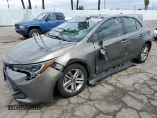 2020 Toyota Corolla Hatchback SE with VIN JTND4RBE4L3077391, listed as a Copart auction lot 53495025 with 91,298 mi miles and Salvage Title. Bid and sale history available at carsss.com. Image 1.