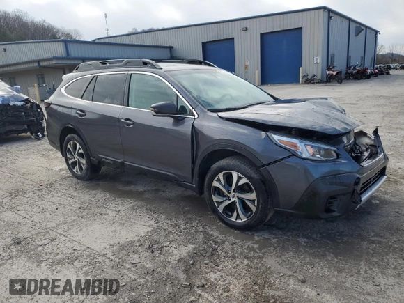 2022 Subaru Outback Limited with VIN 4S4BTANC6N3219474, listed as a Copart auction lot 53044365 with 93,991 mi miles and Salvage Title. Bid and sale history available at DreamBid. Image 4.