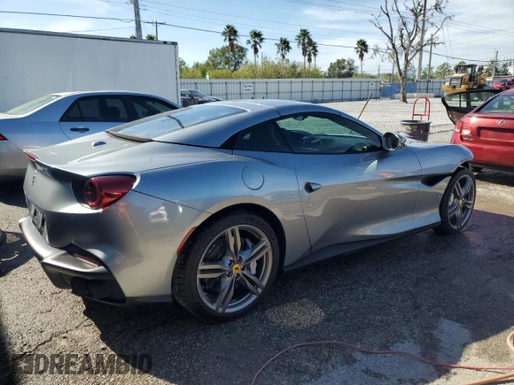 2023 Ferrari Portofino z VIN ZFF02RPA2P0294865, wystawiony jako Copart lot #80473504 z przebiegiem 1 927 mil mil oraz Szkoda całkowita • Salvage title. Historia ofert i sprzedaży dostępna na DreamBid. Obrazek 3.