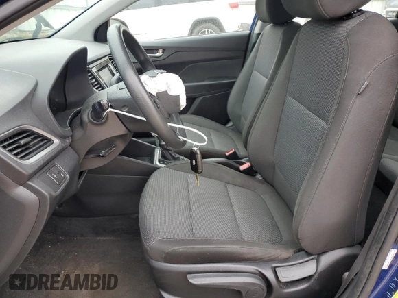 2021 Hyundai Accent SE with VIN 3KPC24A68ME140795, listed as a Copart auction lot 49110505 with 65,960 mi miles and Salvage Title. Bid and sale history available at carsss.com. Image 7.