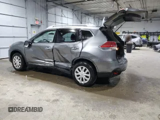 2016 Nissan Rogue S z VIN KNMAT2MV1GP621004, wystawiony jako Copart lot #41639915 z przebiegiem 129 185 mil mil oraz Szkoda całkowita • Salvage title. Historia ofert i sprzedaży dostępna na DreamBid. Obrazek 2.