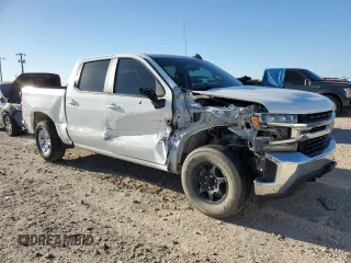 2020 Chevrolet Silverado 1500 LT with VIN 3GCUYDED2LG235951, listed as a Copart auction lot 47885275 with 138,303 mi miles and Salvage Title. Bid and sale history available at DreamBid. Image 4.