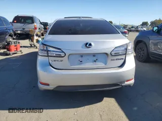 2010 Lexus HS 250h with VIN JTHBB1BA2A2033651, listed as a Copart auction lot 42182095 with 174,806 mi miles and Salvage Title. Bid and sale history available at DreamBid. Image 6.