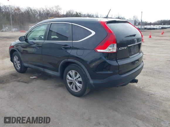 2014 Honda CR-V EX-L with VIN 2HKRM4H7XEH607165, listed as a IAAI auction lot 41837898 with 102,057 mi miles. Bid and sale history available at carsss.com. Image 3.