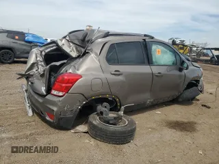 2021 Chevrolet Trax LT with VIN KL7CJLSB8MB331295, listed as a Copart auction lot 55824065 with Not provided miles and Salvage title. Bid and sale history available at DreamBid. Image 3.
