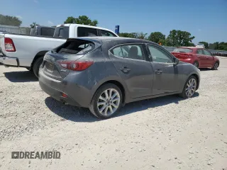 2015 Mazda 3 S Touring with VIN JM1BM1L3XF1230320, listed as a Copart auction lot 63292425 with 125,942 mi miles and Salvage title. Bid and sale history available at DreamBid. Image 3.