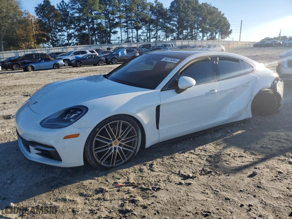2019 Porsche Panamera with VIN WP0AA2A7XKL101251, listed as a Copart auction lot 80378364 with 0 mi miles and Salvage Title. Bid and sale history available at carsss.com. Image 1.