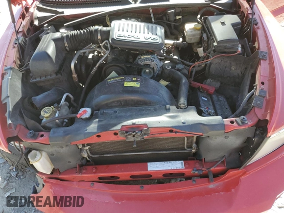2008 Dodge Dakota SLT with VIN 1D7HE48K88S527114, listed as a Copart auction lot 57357515 with 267,390 mi miles and Salvage title. Bid and sale history available at DreamBid. Image 11.