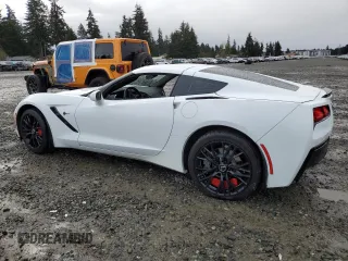 2014 Chevrolet Corvette 1LT with VIN 1G1YA2D70E5133217, listed as a Copart auction lot 51019785 with 16,192 mi miles and Salvage Title. Bid and sale history available at carsss.com. Image 2.
