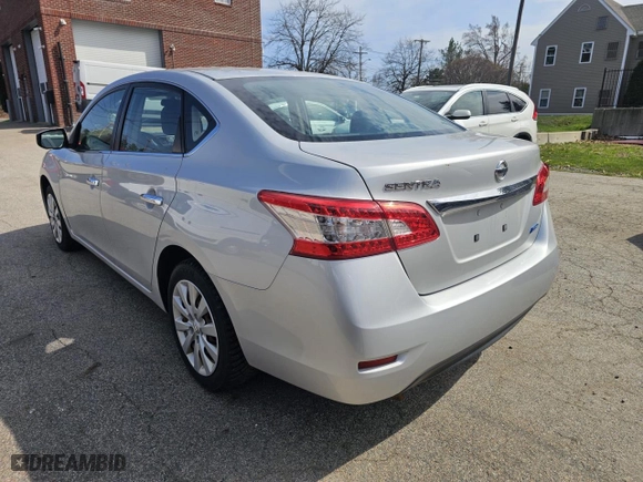 2014 Nissan Sentra S with VIN 3N1AB7APSEL6BL27Z, listed as a Copart auction lot 54271015 with 105,241 mi miles and Clean Title. Bid and sale history available at carsss.com. Image 3.