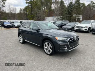 2021 Audi Q5 Prestige with VIN WA1CAAFY9M2073269, listed as a Copart auction lot 50962395 with 164,127 mi miles and Clean Title. Bid and sale history available at carsss.com. Image 1.