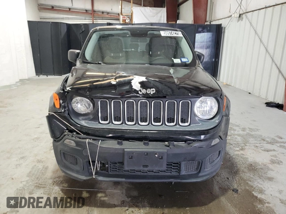2017 Jeep Renegade Sport with VIN ZACCJAAB9HPF80399, listed as a Copart auction lot 50974275 with 98,339 mi miles and Clean Title. Bid and sale history available at DreamBid. Image 5.