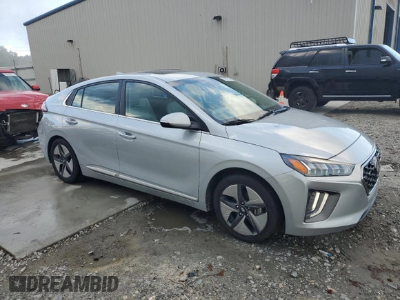 2022 Hyundai Ioniq SEL z VIN KMHC85LC5NU282852, wystawiony jako Copart lot #56675285 z przebiegiem 58 327 mil mil oraz Szkoda całkowita • Salvage title. Historia ofert i sprzedaży dostępna na DreamBid. Obrazek 4.