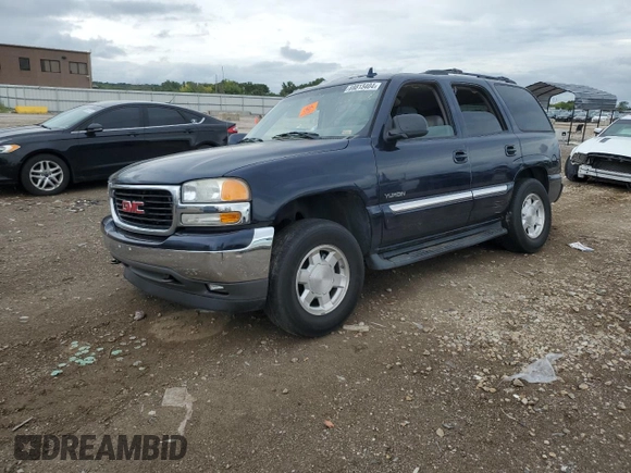 2006 GMC Yukon SLT with VIN 1GKEK13TX6J143394, listed as a Copart auction lot 69813404 with 0 mi miles and Salvage Title. Bid and sale history available at carsss.com. Image 1.