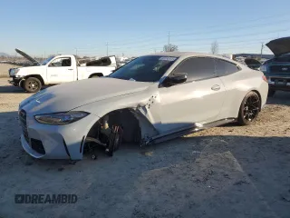 2022 BMW M4 Competition xDrive with VIN WBS43AZ0XNCL07336, listed as a Copart auction lot 42298385 with 16,107 mi miles and Salvage Title. Bid and sale history available at carsss.com. Image 1.