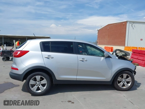 2012 Kia Sportage LX with VIN KNDPB3A23C7256915, listed as a IAAI auction lot 41891378 with 1 mi miles. Bid and sale history available at carsss.com. Image 14.