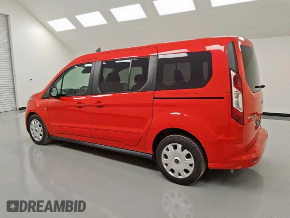 2019 Ford Transit Connect XLT z VIN NM0GE9F2XK1389706, wystawiony jako Copart lot #60796105 z przebiegiem 90 720 mil mil oraz Czysty tytuł • Clean title. Historia ofert i sprzedaży dostępna na DreamBid. Obrazek 2.