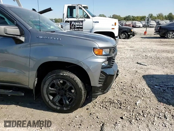 2021 Chevrolet Silverado 1500 Work Truck with VIN 3GCNWAEK8MG297413, listed as a Copart auction lot 73531254 with 33,053 mi miles and Salvage Title. Bid and sale history available at carsss.com. Image 13.