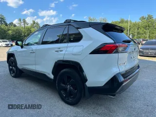 2019 Toyota RAV4 Hybrid XSE with VIN JTMEWRFV5KJ004893, listed as a Copart auction lot 65469735 with 168,511 mi miles and Clean title. Bid and sale history available at DreamBid. Image 3.