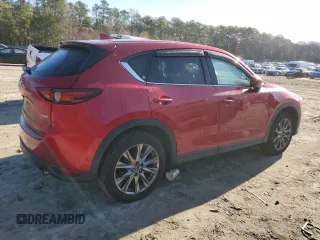 2019 Mazda CX-5 Signature with VIN JM3KFBEY2K0629688, listed as a Copart auction lot 49544295 with 51,261 mi miles and Salvage Title. Bid and sale history available at carsss.com. Image 3.