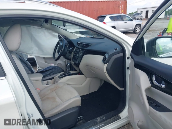 2017 Nissan Rogue SV with VIN JN1BJ1CR3HW100711, listed as a IAAI auction lot 42157090 with 106,067 mi miles and . Bid and sale history available at DreamBid. Image 5.