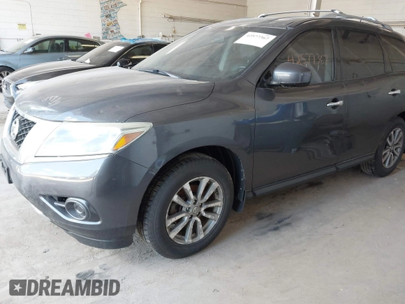 2013 Nissan Pathfinder SL с VIN 5N1AR2MM2DC605740, выставлен на аукционе IAAI как лот 42577367 с пробегом 130 353 миль миль и . История ставок и продаж доступна на DreamBid. Изображение 2.