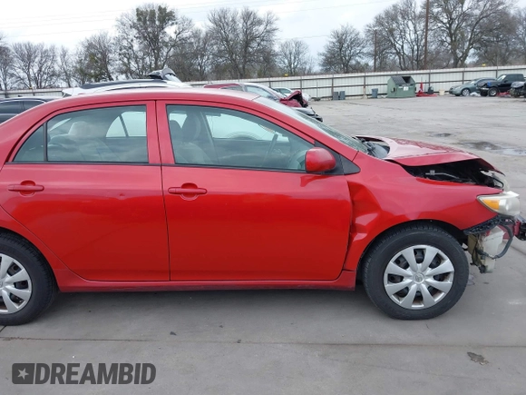 2010 Toyota Corolla with VIN 1NXBU4EE8AZ358011, listed as a IAAI auction lot 41711073 with 110,666 mi miles. Bid and sale history available at carsss.com. Image 17.