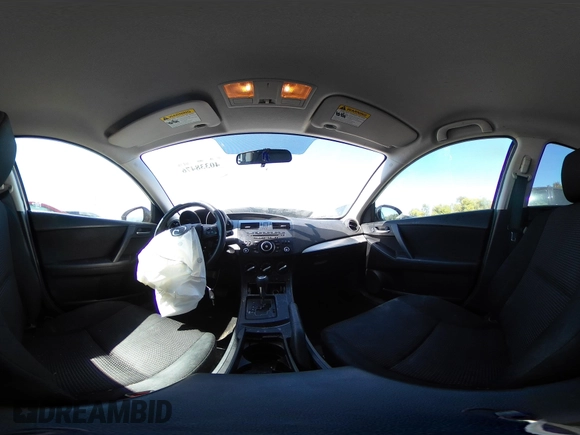 2013 Mazda 3 i Sport with VIN JM1BL1U7XD1853390, listed as a IAAI auction lot 40338476 with 218,049 mi miles and . Bid and sale history available at carsss.com. Image 19.