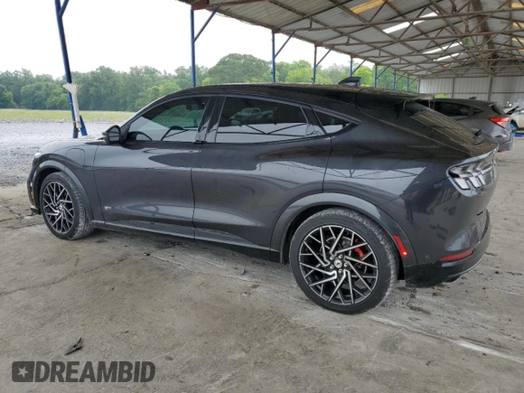 2021 Ford Mustang Mach-E GT with VIN 3FMTK4SEXMME01710, listed as a Copart auction lot 59741385 with 53,370 mi miles and Salvage title. Bid and sale history available at DreamBid. Image 2.