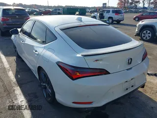 2024 Acura Integra Technology with VIN 19UDE4G74RA004168, listed as a IAAI auction lot 40727572 with 8,147 mi miles and . Bid and sale history available at DreamBid. Image 3.