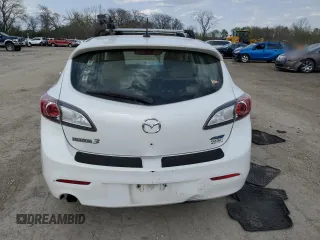 2012 Mazda 3 i Grand Touring with VIN JM1BL1M79C1681111, listed as a Copart auction lot 53619165 with 198,668 mi miles and Salvage Title. Bid and sale history available at DreamBid. Image 6.