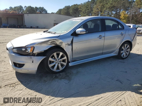 2015 Mitsubishi Lancer GT with VIN JA32U8FW5FU000261, listed as a Copart auction lot 78493324 with 142,274 mi miles and Salvage Title. Bid and sale history available at carsss.com. Image 1.