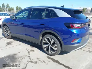 2021 Volkswagen ID.4 Pro S with VIN WVGUNPE2XMP057515, listed as a IAAI auction lot 41665322 with 22,146 mi miles. Bid and sale history available at carsss.com. Image 3.