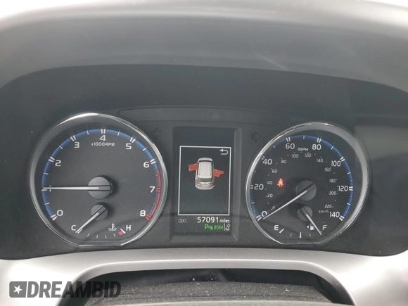 2017 Toyota RAV4 Limited with VIN JTMYFREV8HJ708660, listed as a Copart auction lot 54172205 with 57,091 mi miles and Salvage Title. Bid and sale history available at DreamBid. Image 9.