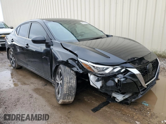 2021 Nissan Sentra SV with VIN 3N1AB8CV8MY239136, listed as a Copart auction lot 84278844 with 36,440 mi miles and Salvage Title. Bid and sale history available at DreamBid. Image 4.