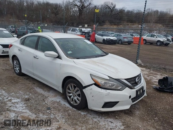 2016 Nissan Altima S with VIN 1N4AL3AP7GN357574, listed as a IAAI auction lot 41282646 with 166,605 mi miles and . Bid and sale history available at DreamBid. Image 1.