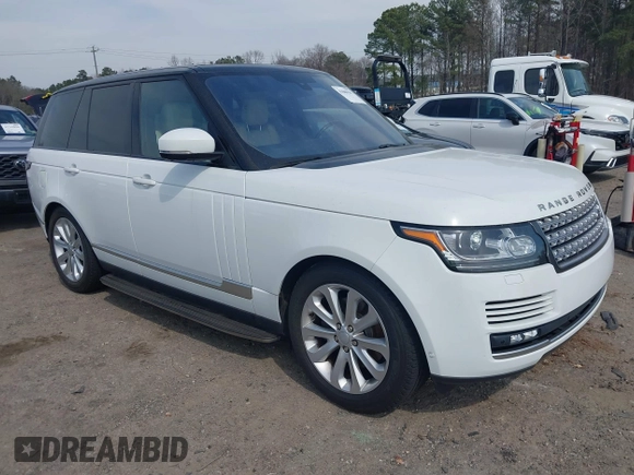 2016 Land Rover Range Rover HSE with VIN SALGS2KF2GA311125, listed as a IAAI auction lot 41800101 with 102,140 mi miles and . Bid and sale history available at DreamBid. Image 1.