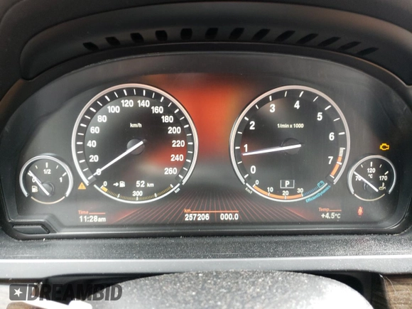 2011 BMW 7 Series 750Li xDrive with VIN WBAKC8C51BC433184, listed as a Copart auction lot 50345755 with 257,206 mi miles and Clean Title. Bid and sale history available at carsss.com. Image 9.