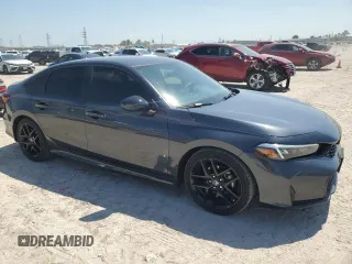 2025 Honda Civic Sport with VIN 2HGFE2F57SH541590, listed as a Copart auction lot 50623345 with 3,333 mi miles and Clean title. Bid and sale history available at DreamBid. Image 4.