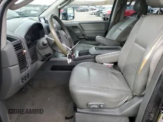 2007 Nissan Titan LE with VIN 1N6AA07B77N219993, listed as a Copart auction lot 44948415 with 170,422 mi miles and Salvage title. Bid and sale history available at DreamBid. Image 7.