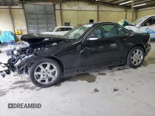 2001 Mercedes-Benz SLK-Class Kompressor with VIN WDBKK49F31F232414, listed as a Copart auction lot 78304774 with 0 mi miles and Salvage Title. Bid and sale history available at carsss.com. Image 1.