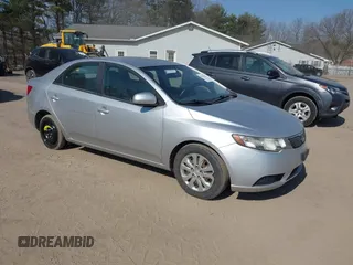 2012 Kia Forte LX with VIN KNAFT4A24C5585078, listed as a IAAI auction lot 41798414 with 146,287 mi miles. Bid and sale history available at carsss.com. Image 1.