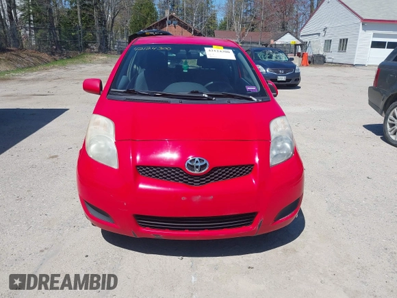 2009 Toyota Yaris with VIN JTDJT903X95251943, listed as a IAAI auction lot 42124300 with 193,503 mi miles. Bid and sale history available at carsss.com. Image 13.