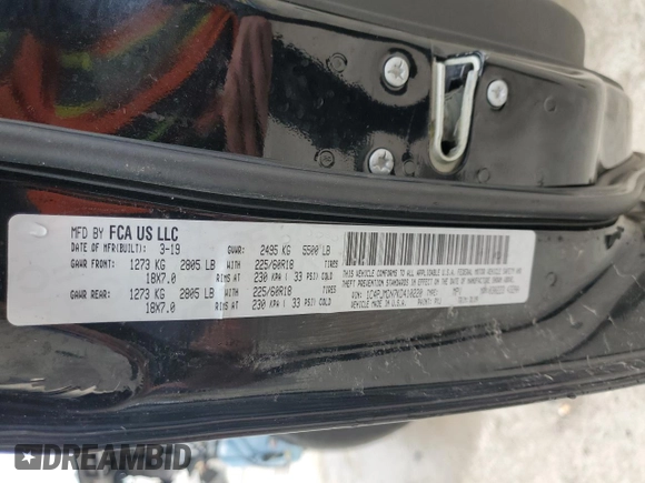 2019 Jeep Cherokee High Altitude с VIN 1C4PJMDN7KD410220, выставлен на аукционе Copart как лот 43242995 с пробегом 68 058 миль миль и Списание • Salvage title. История ставок и продаж доступна на DreamBid. Изображение 14.