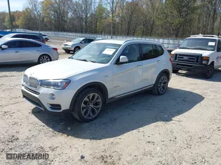 2015 BMW X3 xDrive28i with VIN 5UXWX9C58F0D53436, listed as a IAAI auction lot 41878069 with 143,587 mi miles. Bid and sale history available at carsss.com. Image 17.