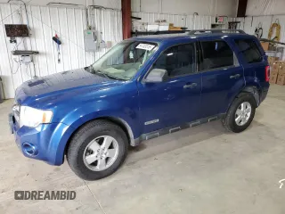 2008 Ford Escape XLS с VIN 1FMCU92Z78KB78176, выставлен на аукционе Copart как лот 54753515 с пробегом 126 963 миль миль и Чистый • Clean title. История ставок и продаж доступна на DreamBid. Изображение 1.