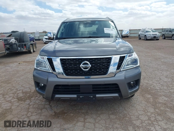 2020 Nissan Armada SV z VIN JN8AY2ND5LX017896, wystawiony jako IAAI lot #41842305 z przebiegiem 60 580 mil mil oraz . Historia ofert i sprzedaży dostępna na DreamBid. Obrazek 13.