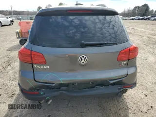 2016 Volkswagen Tiguan S with VIN WVGBV7AX6GW514811, listed as a Copart auction lot 48196855 with 84,870 mi miles and Salvage Title. Bid and sale history available at DreamBid. Image 6.